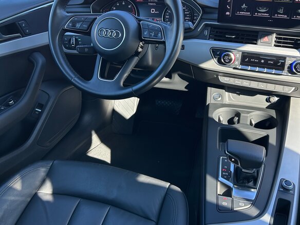 2021 Audi A4 35 TFSI V (B9) Рестайлинг, серый, 3550000 рублей - вид 9