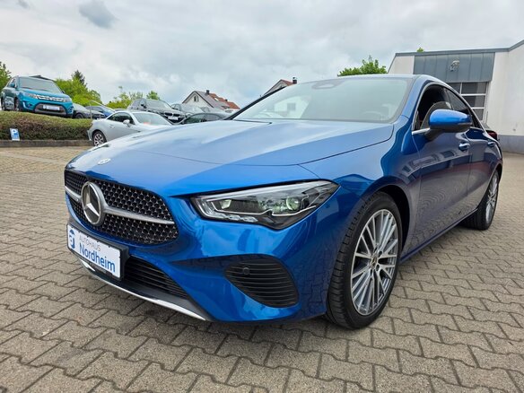 2024 Mercedes-Benz CLA 200 d II (C118, X118) Рестайлинг, синий