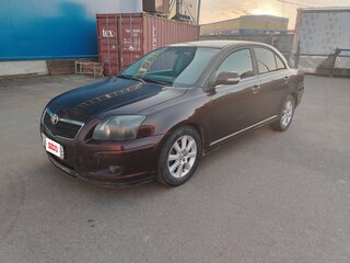 2007 Toyota Avensis II Рестайлинг, красный, 733000 рублей, вид 2