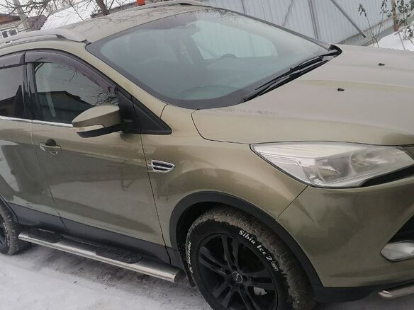 2013 Ford Kuga II, серый, 1250000 рублей - вид 4