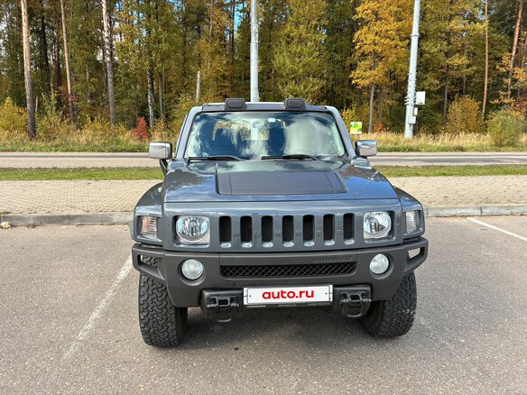 2008 Hummer H3, серый, 2400000 рублей - вид 1