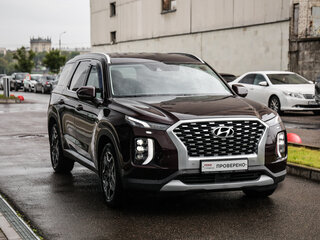 2021 Hyundai Palisade I, красный, 4360000 рублей, вид 5