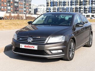 2014 Volkswagen Passat B7, коричневый, 845000 рублей, вид 3