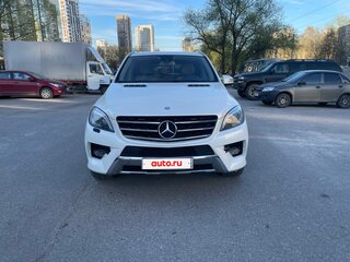 2013 Mercedes-Benz M-Класс 350 CDI III (W166), белый, 3350000 рублей, вид 1