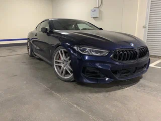 2019 BMW 8 серии M850i xDrive II (G14/G15/G16), синий, 6600000 рублей, вид 3