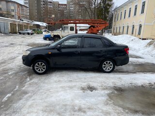 2014 Lada (ВАЗ) Granta I, чёрный, 230000 рублей, вид 2