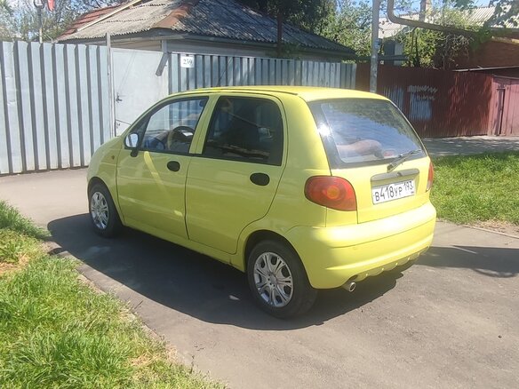 2008 Daewoo Matiz I Рестайлинг, жёлтый, 244000 рублей - вид 7