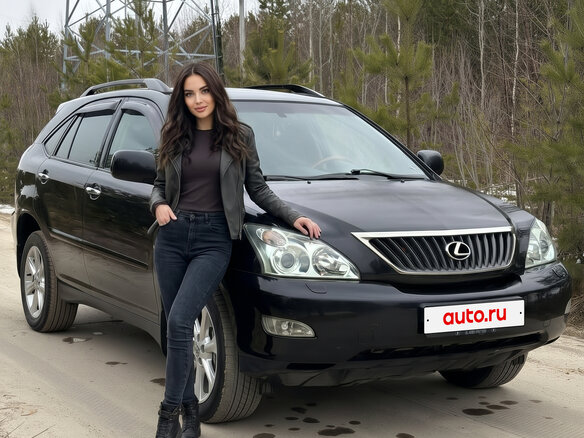 2008 Lexus RX 350 II Рестайлинг, чёрный, 1500000 рублей