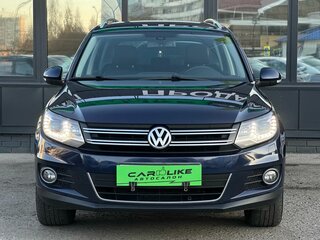2012 Volkswagen Tiguan I Рестайлинг, синий, 1579000 рублей, вид 4