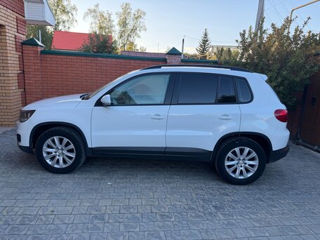 2014 Volkswagen Tiguan I Рестайлинг, белый, 1350000 рублей, вид 4