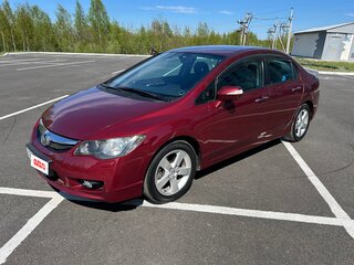 2010 Honda Civic VIII Рестайлинг, красный, 1150000 рублей, вид 2