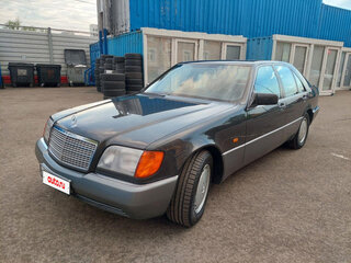 1991 Mercedes-Benz S-Класс 400 III (W140), чёрный, 3500000 рублей, вид 1