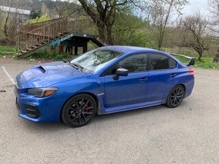 2017 Subaru WRX I Рестайлинг, синий, 2300000 рублей, вид 1