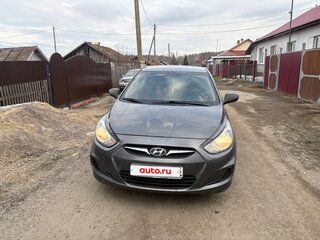 2012 Hyundai Solaris I, серый, 680000 рублей, вид 1