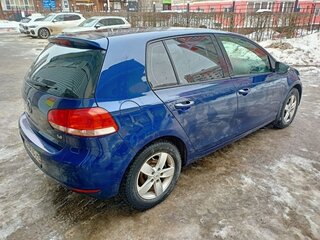 2012 Volkswagen Golf VI, синий, 850000 рублей, вид 5