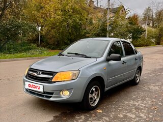 2013 Lada (ВАЗ) Granta I, голубой, 300000 рублей, вид 3