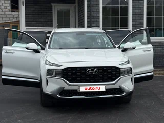 2021 Hyundai Santa Fe IV Рестайлинг, белый, 2650000 рублей, вид 1