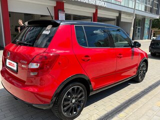 2012 Skoda Fabia II Рестайлинг, красный, 1037000 рублей, вид 5
