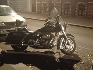 2002 Harley-Davidson Road King, чёрный, 680000 рублей, вид 2