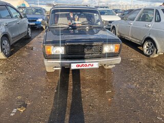 2010 Lada (ВАЗ) 2107, чёрный, 128000 рублей, вид 1