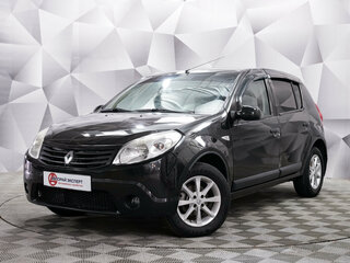 2011 Renault Sandero I, чёрный, 442000 рублей, вид 1