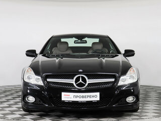 2009 Mercedes-Benz SL-Класс 350 V (R230) Рестайлинг 2, чёрный, 2999000 рублей, вид 2