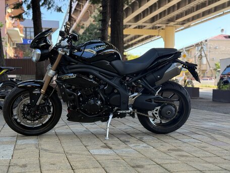 2014 Triumph Speed Triple, чёрный, 630000 рублей, вид 3