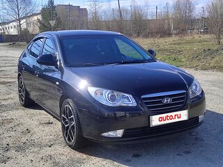 2007 Hyundai Elantra IV (HD), чёрный, 850000 рублей, вид 4