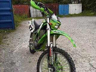 2007 Kawasaki KLX 250, зелёный, 250000 рублей, вид 5