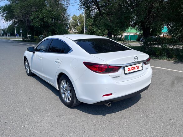 2015 Mazda 6 III (GJ) Рестайлинг, белый, 1699000 рублей - вид 3