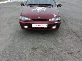2005 Lada (ВАЗ) 2115, красный, 220000 рублей, вид 2