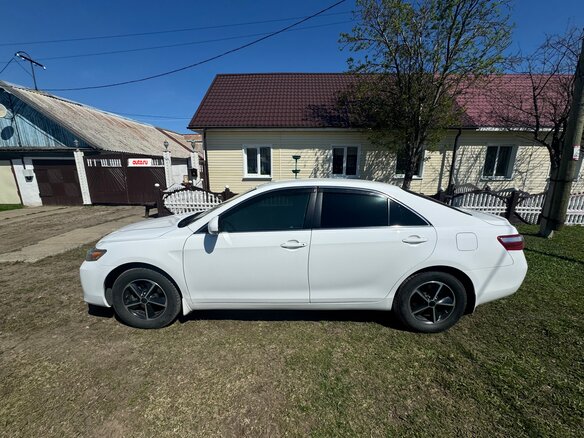 2009 Toyota Camry VI (XV40) Рестайлинг, белый, 1150000 рублей - вид 9