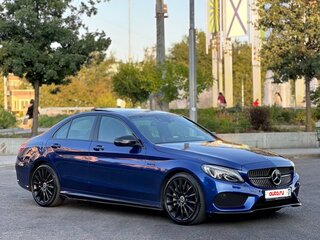 2015 Mercedes-Benz C-Класс AMG 450 AMG IV (W205), синий, 2990000 рублей, вид 5