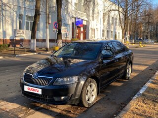 2015 Skoda Octavia III (A7), чёрный, 1350000 рублей, вид 1