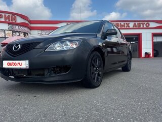 2006 Mazda 3 I (BK) Рестайлинг, чёрный, 300000 рублей, вид 1