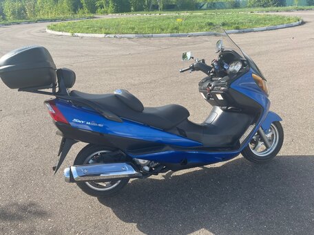 2003 Suzuki Burgman (SkyWave) 400, синий, 250000 рублей, вид 1