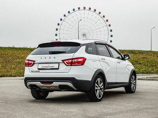 2018 Lada (ВАЗ) Vesta SW Cross I, белый, 1200000 рублей, вид 2