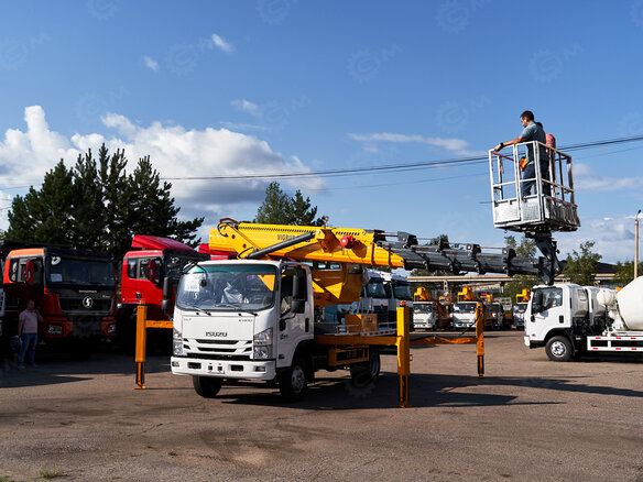 2026 Isuzu Автовышки, жёлтый, 5894688 рублей - вид 10