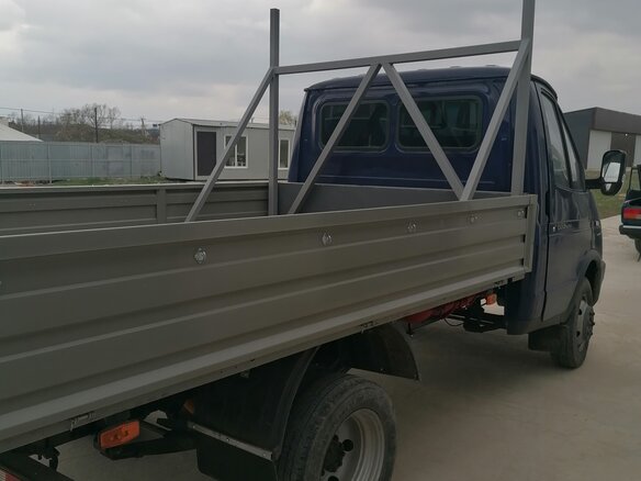 2007 ГАЗ ГАЗель (3302), синий, 660000 рублей - вид 6