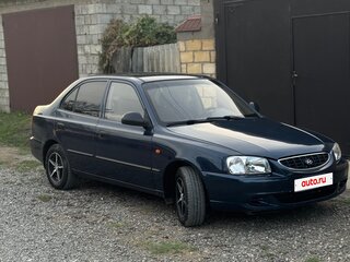 2007 Hyundai Accent ТагАЗ II, синий, 280000 рублей, вид 3