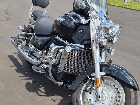 2012 Triumph Rocket III, чёрный, 910000 рублей, вид 1