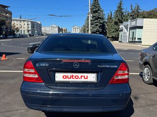 2004 Mercedes-Benz C-Класс 180 II (W203), синий, 740000 рублей, вид 4