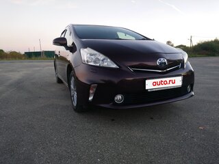 2013 Toyota Prius Alpha I (ZVW40/41), пурпурный, 1480000 рублей, вид 2