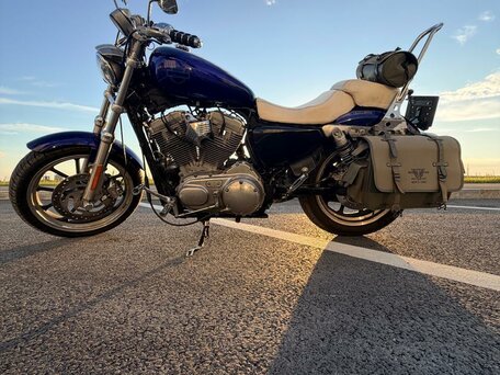 2015 Harley-Davidson Sportster 883, синий, 500000 рублей, вид 1