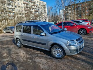 2013 Lada (ВАЗ) Largus I, серебристый, 500000 рублей, вид 3