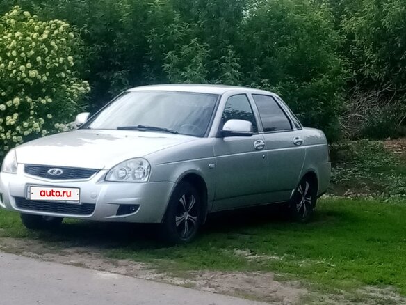 2009 Lada (ВАЗ) Priora I, серебристый, 230000 рублей - вид 6