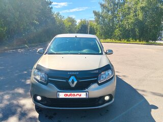 2014 Renault Logan II, бежевый, 625000 рублей, вид 2