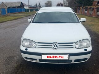 2002 Volkswagen Golf IV, белый, 400000 рублей, вид 1