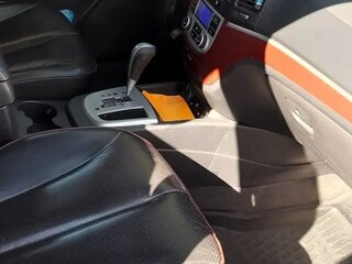 2008 Hyundai Santa Fe II, чёрный, 1100000 рублей, вид 4