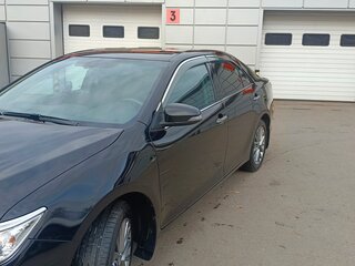 2016 Toyota Camry VII (XV50) Рестайлинг, чёрный, 2700000 рублей, вид 4